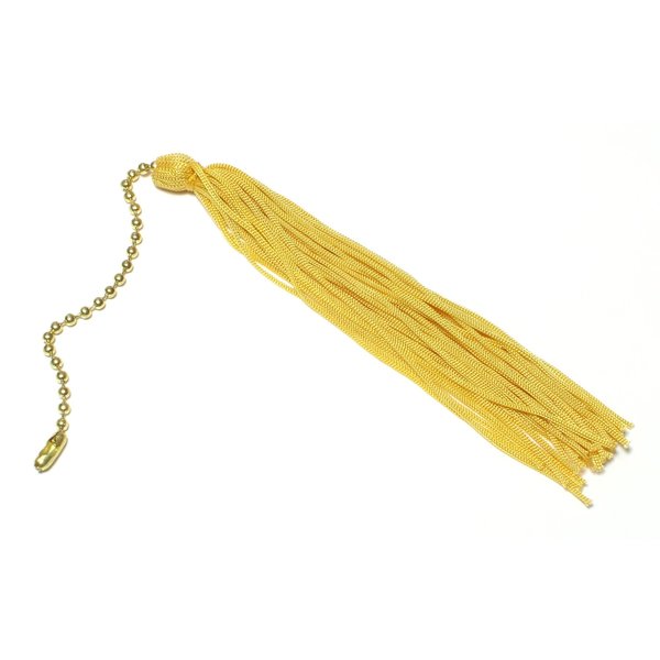 Midwest Fastener 5" Gold Colored Ball Chain Tassels 3PK 64644